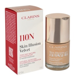 Clarins Skin Illusion Velvet Foundation 110N 30ml