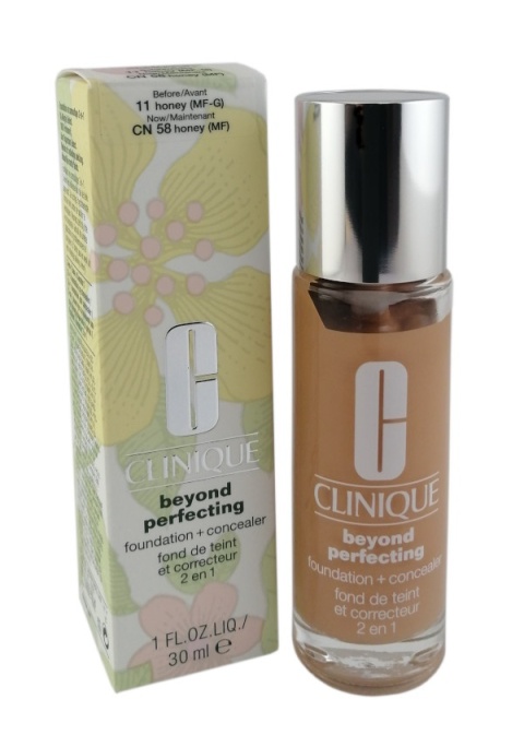 Clinique Beyond Perfecting Foundation +Concealer Cn58 11 Honey 30ml