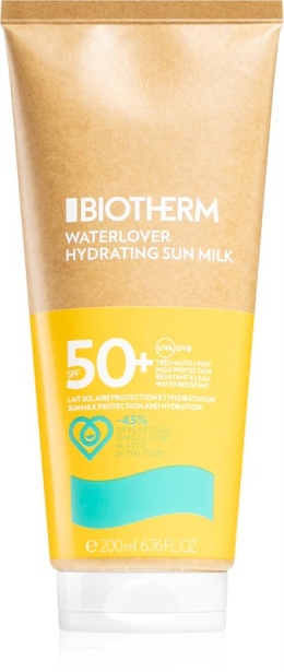Biotherm Waterlover Hydrating Sun Milk Spf50+ 200ml