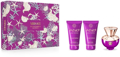 Zestaw Versace Purple Edp 50ml+ Body Lotion 50ml + Shower Gel 50ml